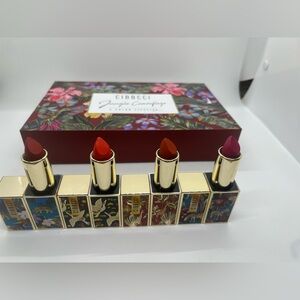 MISKOS Matte Moisturizer Jungle Lipstick~4PCS CIBBCCI Silky LongLasting Waterprf